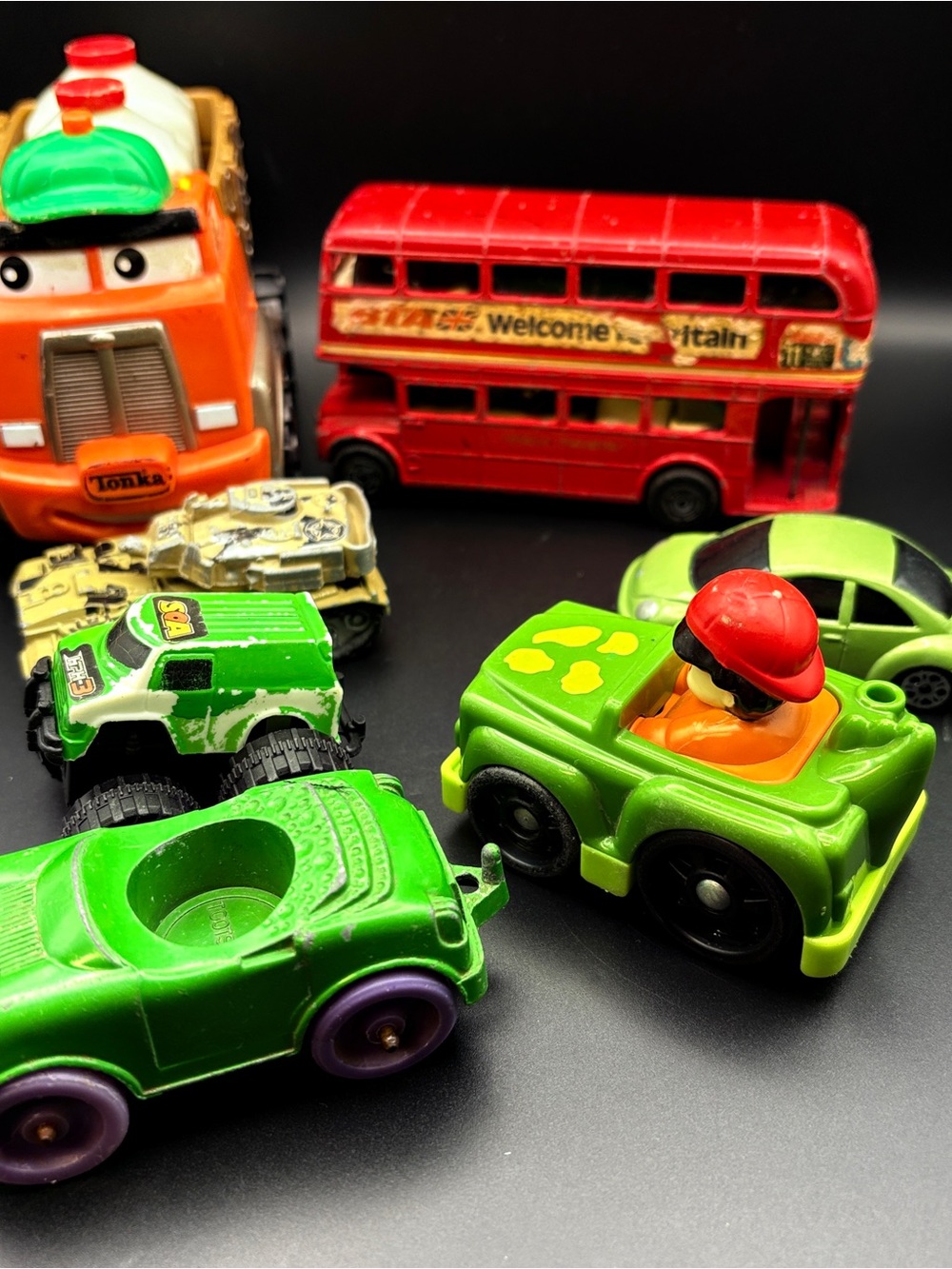 Kids Toy Car Playset with Driver - Tonka & Assorted Vehicles